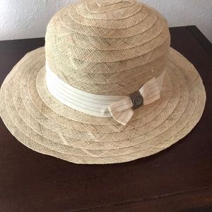 Goorin Brothers Straw Floppy Wide Brim Hat NWOT
